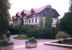 lázeňská budova v Bechyni