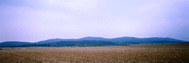 panorama Novohradských hor